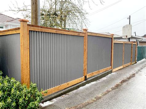 house fence metal|galvanized metal sheets for fencing.